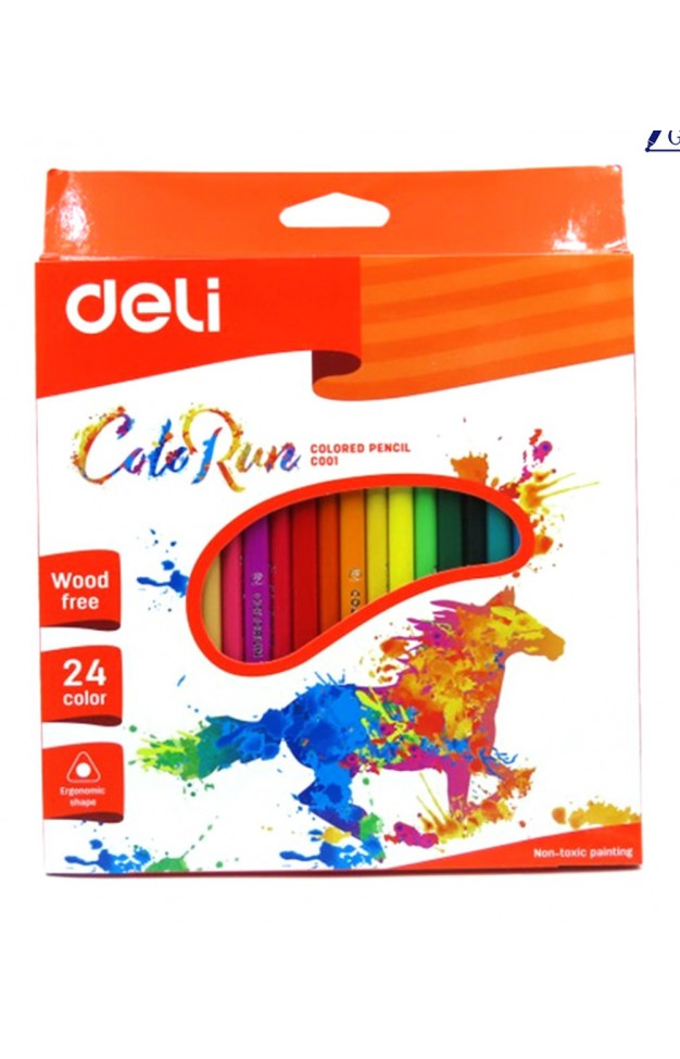 Deli Color Pencil 12s C09900